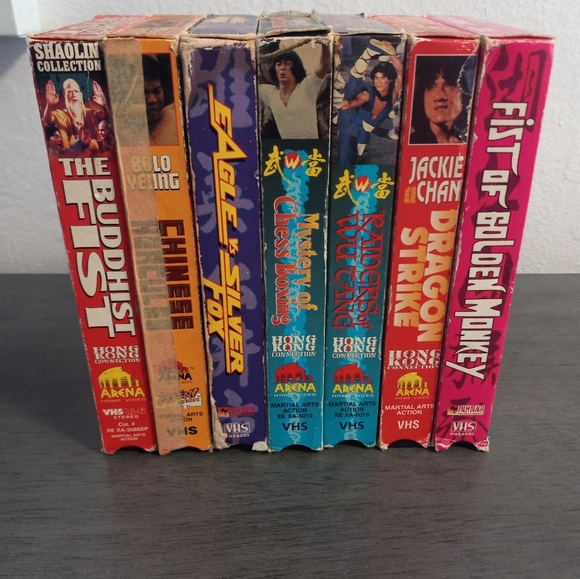 7 Classic Martial Arts Vhs Lot Wu-tang Collection/Shaolin Collection and Others - Picture 2 of 8